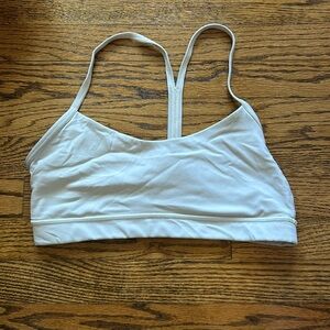 Lululemon Flow Y Bra White